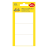 Avery Zweckform 3084 étiquettes multi-usages 66 x 38 mm (18 pièces) - blanc 212200 - 1