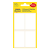 Avery Zweckform 3087 étiquettes multi-usages 54 x 35 mm (24 pièces) - blanc