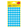 Avery Zweckform 3142 pastilles adhésives Ø 12 mm (270 pièces) - bleu 212344 - 1