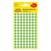 Avery Zweckform 3179 pastilles de couleur Ø 8 mm (416 pièces) - vert clair 212336 - 1
