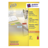 Avery Zweckform 3452 étiquettes multi-usages 105 x 37 mm (1600 pièces) - rouge 212084 - 1