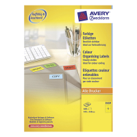 Avery Zweckform 3459 étiquettes multi-usages 105 x 148 mm (400 pièces) - jaune 212094