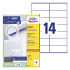 Avery Zweckform 3477 étiquettes multi-usages 105 x 41 mm (1400 étiquettes) 212006 - 1