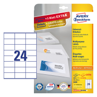 Avery Zweckform 3490 étiquettes multi-usages 70 x 36 mm (600 étiquettes) 212482