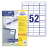 Avery Zweckform 3650 étiquettes multi-usages 48 x 21 mm (5200 étiquettes) 212650 - 1