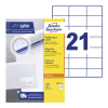 Avery Zweckform 3652-200 étiquettes multi-usages 70 x 42,3 mm (4200 étiquettes) 212484 - 1