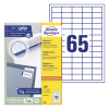 Avery Zweckform 3666 étiquettes multi-usages 38 x 21,2 mm (6500 étiquettes) 212022 - 1