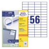 Avery Zweckform 3668 étiquettes multi-usages 52,5 x 21,2 mm (5600 étiquettes) 212030 - 1
