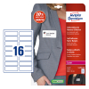 Avery Zweckform L4783-20 étiquettes badges adhésifs 31x88.9 mm (320 pièces) 212688 - 1