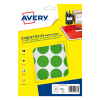 Avery Zweckform PET30V pastilles de couleur Ø 30 mm (240 étiquettes) - vert 212725 - 1