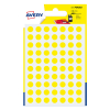 Avery Zweckform PSA08J pastilles de couleur Ø 8 mm (490 pièces) - jaune 212710 - 1