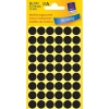 Avery zweckform 3140 pastilles de couleur Ø 12 mm (270 pièces) - noir 212340 - 1