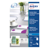 Avery zweckform C2358-25 cartes de compliments blanches 99 x 210 mm (75 pièces) 212792 - 1