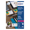 Avery zweckform C32016-25 cartes de visite 85 x 54 mm (250 pièces) - blanc satiné 212784 - 1