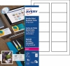 Avery zweckform C32026-10 cartes de visite 85 x 54 mm (100 pièces) - blanc satiné mat 212790 - 1