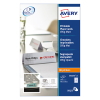 Avery zweckform C32253-25 cartes de table blanches 40 x 110 mm (100 pièces) 212775 - 1