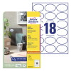 Avery zweckform L6024REV-25 étiquettes produits enlevables 63,5 x 42,3 mm (450 pièces) - blanc 212468 - 1