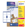 Avery zweckform L7165-100 étiquettes d'expédition 99,1 x 67,7 mm (800 pièces) 212064 - 1