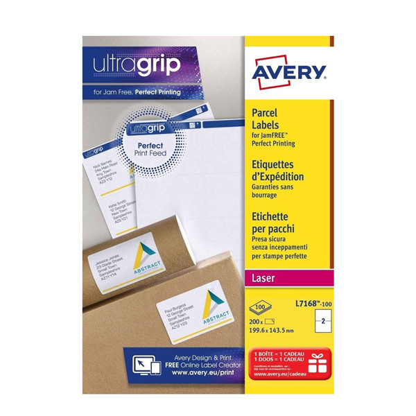 Avery zweckform L7168-100 étiquettes d'expédition 199,6 x 143,5 mm (200 pièces) 212070 - 1