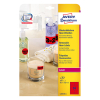 Avery zweckform L7263R-25 étiquettes fluorescentes 99,1 x 38,1 mm (350 pièces) - rouge 212753 - 1