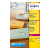 Avery zweckform L7562-25 étiquettes transparentes 99,1 x 33,9 mm (400 pièces) 212546 - 1