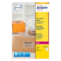 Avery zweckform L7565-25 étiquettes transparentes 99,1 x 67,7 mm (200 pièces) 212556