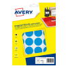 Avery zweckform PET30B pastilles de couleur Ø 30 mm (240 pièces) - bleu clair 212722 - 1