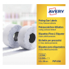 Avery zweckform PLP1226 rouleaux d'étiquettes 26 x 12 mm (15 000 étiquettes) - blanc
