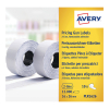 Avery zweckform PLR1626 rouleaux d'étiquettes amovibles 26 x 16 mm (12 000 étiquettes) - blanc 212668 - 1
