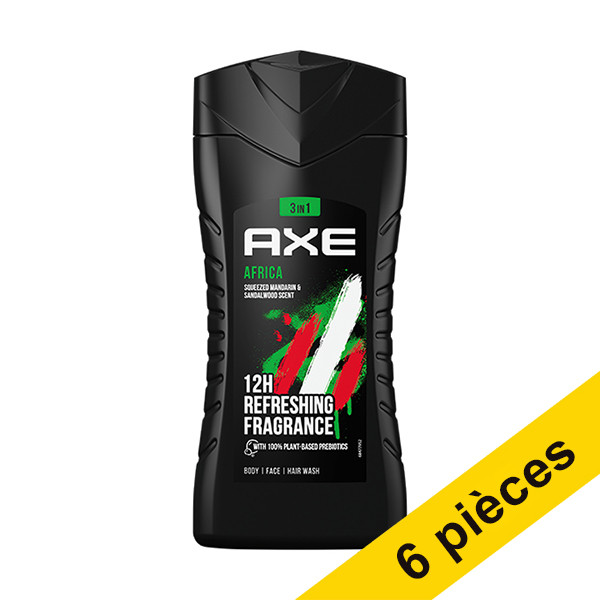 Aanbieding: 6x Axe Africa douchegel (250 ml) SAX00159 - 1
