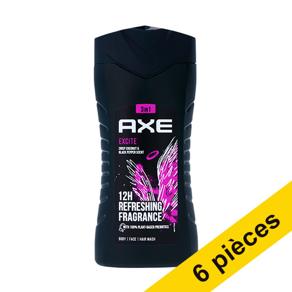 Aanbieding: 6x Axe Excite douchegel (250 ml) SAX00166 - 1