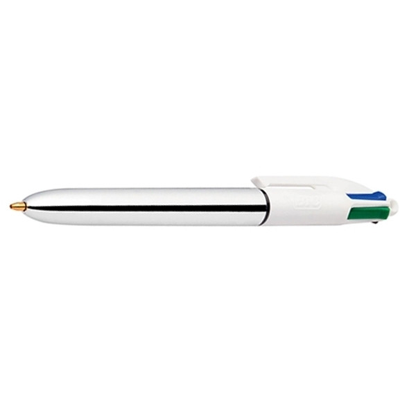 BIC 4 Colours Shine stylo à bille - argent 224646 - 1