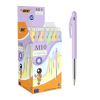 BIC M10 Clic stylo à bille medium (50 pièces) - assorti pastel 224661 - 1