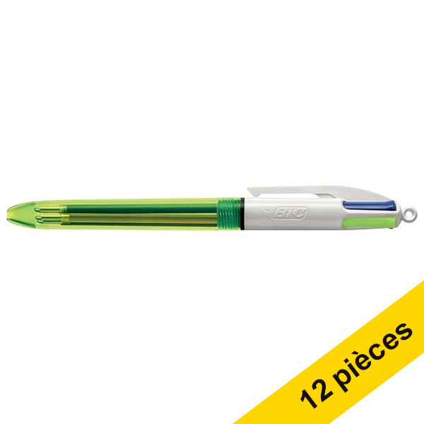 Offre : 12x BIC 4 Colours Fluo stylo à bille 240020 - 1