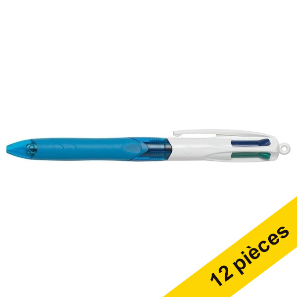 Offre : 12x BIC 4 Colours Grip stylo à bille 240021 - 1