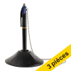 Offre : 3x BIC stylo à bille sur socle rond - noir 240457 - 1