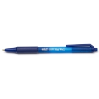 BIC Soft Feel Clic Grip stylo à bille (12 pièces) - bleu 224624