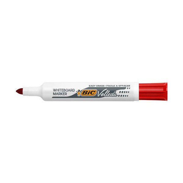BIC Velleda 1711 marqueur pour tableau blanc (0,6 mm ogive) - rouge 240448 - 1