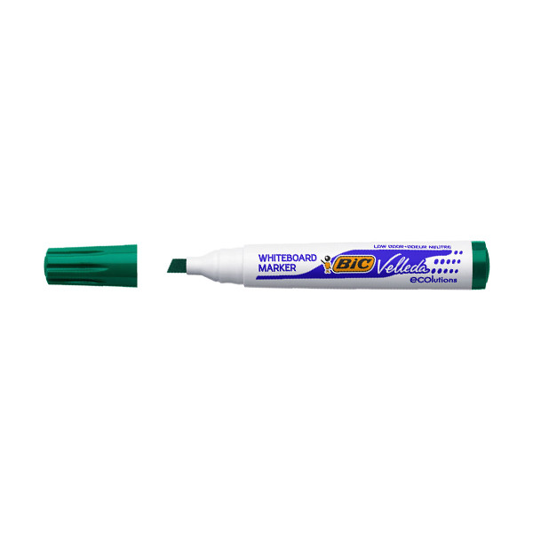BIC Velleda 1751 marqueur pour tableau blanc (3,7 - 5,5 mm biseautée) - vert 240445 - 1