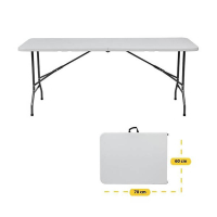 BRASQ FT180 table pliante - blanc 202118