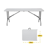 BRASQ FT180 table pliante - blanc 202118 - 1
