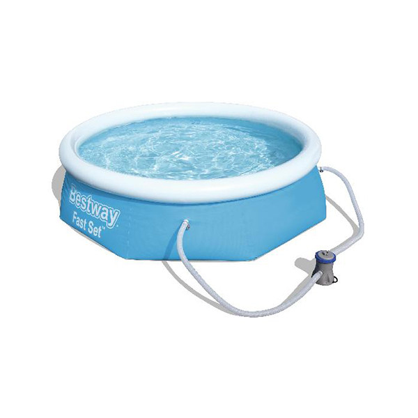 Bestway Fast Set piscine gonflable avec pompe de filtration Ø 305cm ↨76cm SBE00008 - 1