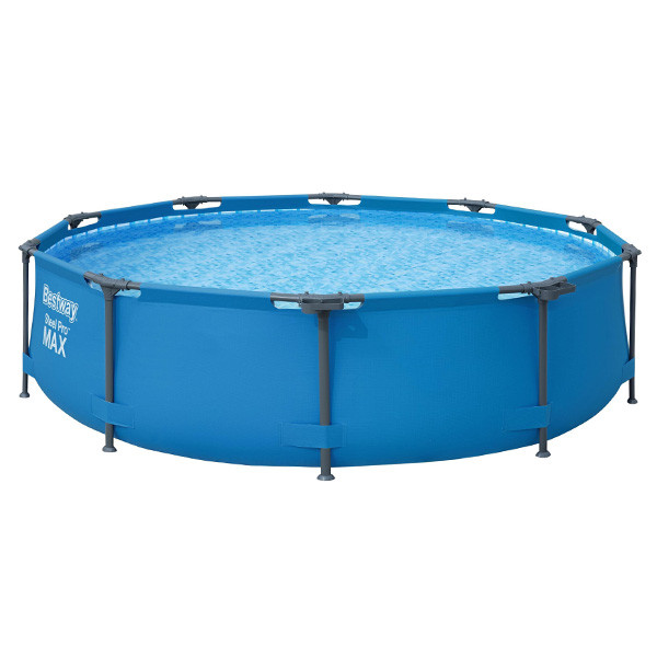 Bestway Steel Pro Max piscine hors sol avec pompe de filtration Ø 366 cm ↨76 cm SBE00014 - 1