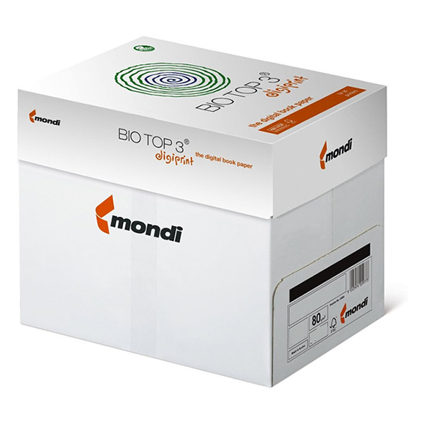 Bio Top 3 Extra 1 boîte de 2500 feuilles A4 - 80 g/m² 404187 - 1