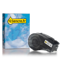 Brady M21-1250-427 ruban vinyle laminé 31,75 mm x 4,30 m (marque 123encre) - noir sur blanc 147730