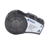 Brady M21-131-499 ruban tissu nylon 25,40 mm x 12,70 mm (d'origine) - noir sur blanc 147494 - 1
