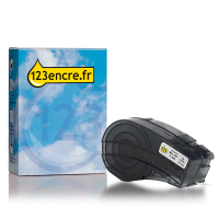 Brady M21-187-C-342 gaine thermorétractable 8,51 mm x 2,10 m (marque 123encre) - noir sur blanc 147734