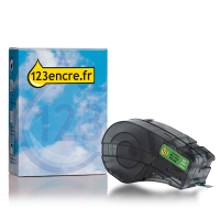 Brady M21-375-595-GN ruban vinyle 9,53 mm x 6,40 m (marque 123encre) - blanc sur vert 147747