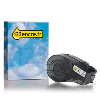 Brady M21-500-423 ruban polyester 12,7 mm x 6,40 m (marque 123encre) - noir sur blanc 147752