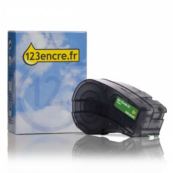 Brady M21-750-595-GN ruban en vinyle 19,1 mm x 6,40 m (marque 123encre) - blanc sur vert 147267 - 1